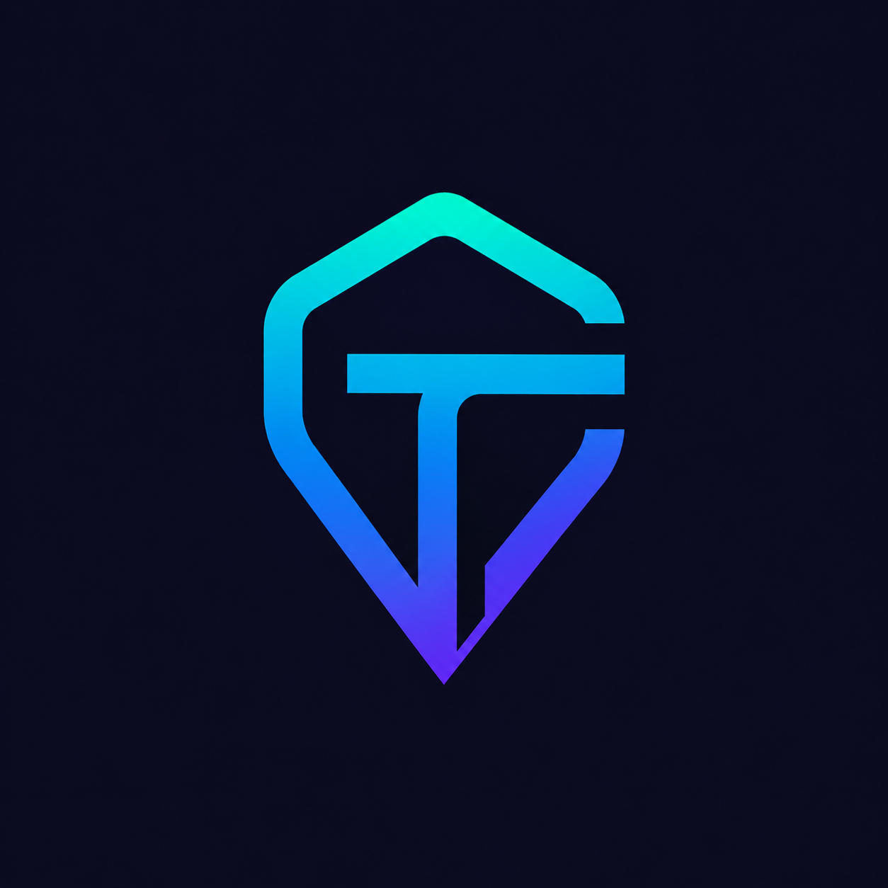 TracedCRE diamond T monogram
